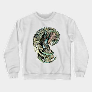 The fairy and the dragon Crewneck Sweatshirt